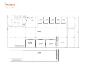 203 E Jones Ave, San Antonio, TX à louer Plan d’étage– Image 2 sur 2