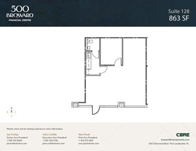 500 E Broward Blvd, Fort Lauderdale, FL à louer Photo intérieure– Image 1 sur 1