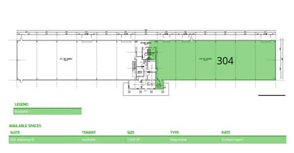 302 Alabama St, Auburn, AL à louer Plan d’étage– Image 1 sur 1