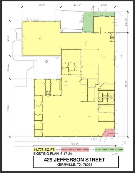 429 Jefferson St, Kerrville, TX à louer - Photo de l’immeuble – Image 3 sur 26