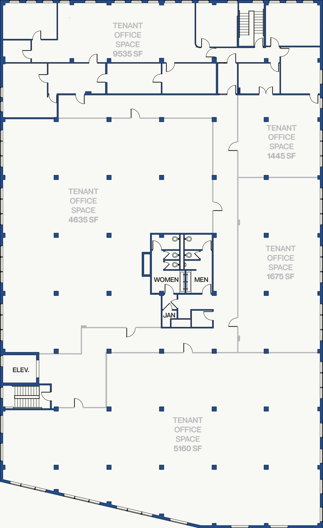 550 Glenn St SW, Atlanta, GA à louer Plan d’étage– Image 1 sur 1