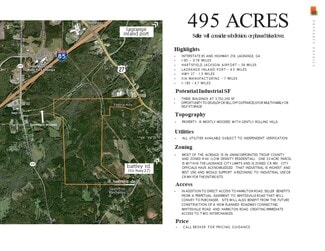 Plus de détails pour 258 Dr Hammett Dr, Lagrange, GA - Terrain à vendre