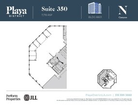 6100 Center Dr, Los Angeles, CA à louer Plan d’étage– Image 1 sur 1