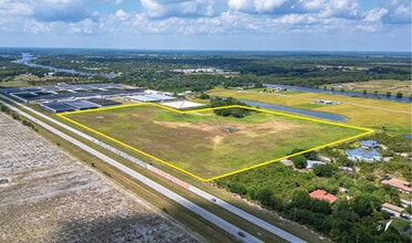 22341 Palm Beach Blvd, Alva, FL - VUE AÉRIENNE  vue de carte - Image1