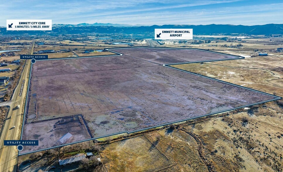 2719 Highway 52, Emmett, ID à vendre - Aérien – Image 2 sur 9