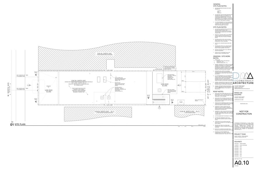 1540 W North Ave, Chicago, IL à louer - Plan de site – Image 3 sur 3