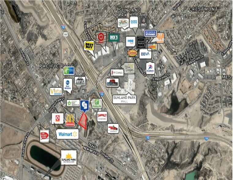 3800 Block Constitution, El Paso, TX à vendre - Aérien – Image 1 sur 1
