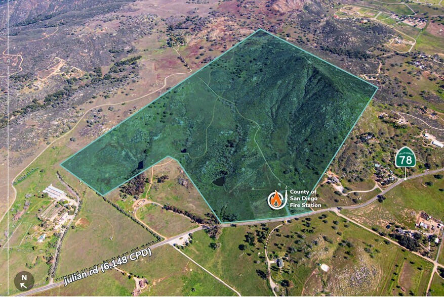 25858 Highway 78, Ramona, CA à vendre - Photo de l’immeuble – Image 2 sur 3