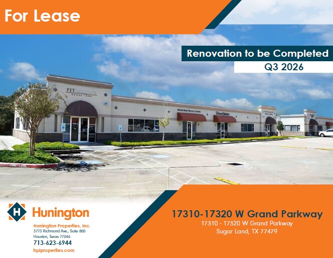 17320 W Grand Pky S, Sugar Land, TX à louer Photo principale– Image 1 sur 2