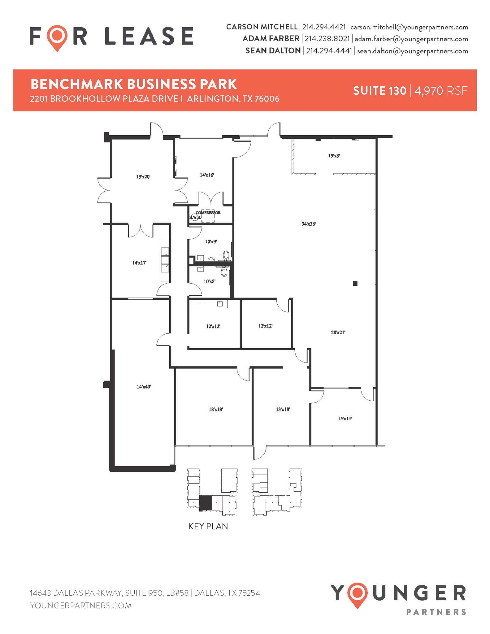 2201 Brookhollow Plaza Dr, Arlington, TX à louer Plan d’étage– Image 1 sur 1