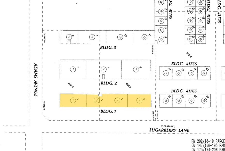 41775 Elm St, Murrieta, CA à louer - Plan cadastral – Image 2 sur 5