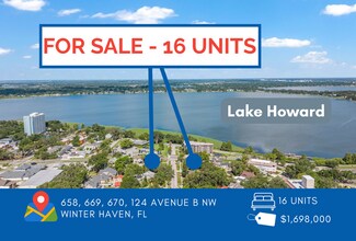 Plus de détails pour 16 Units with Lake Views - $106,125/unit – Logement à vendre, Winter Haven, FL