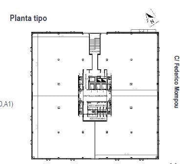Calle Federico Mompou, 5, Madrid, Madrid à louer Plan d’étage– Image 1 sur 1