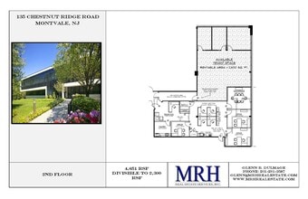 135 Chestnut Ridge Rd, Montvale, NJ à louer Plan d’étage– Image 1 sur 1