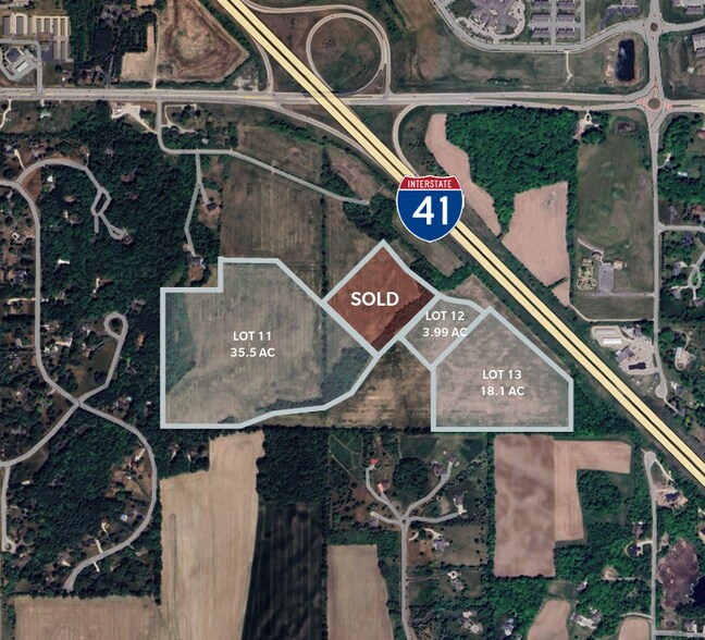 SWQ I-41 & State Road 60- Slinger Merchant Village, Slinger, WI à vendre - Aérien – Image 1 sur 1