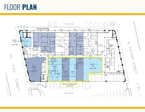 1501 St Paul St, Baltimore, MD à louer Plan d’étage– Image 1 sur 1