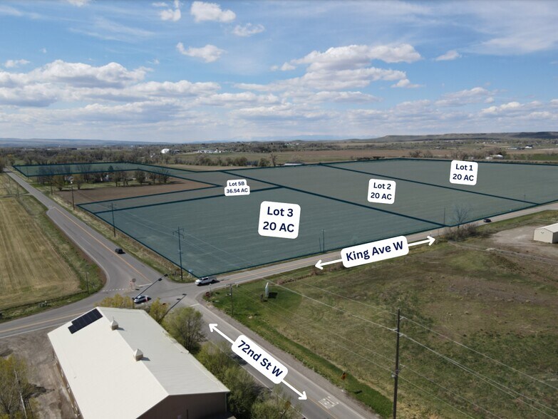 72nd St W & King W ave, Billings, MT à vendre - Photo principale – Image 1 sur 13