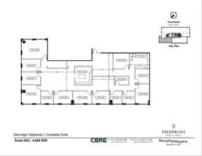 5555 Glenridge Connector, Atlanta, GA à louer Plan d’étage– Image 1 sur 1