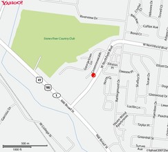 1602 W Northfield Blvd, Murfreesboro, TN - Vue aérienne vue de carte