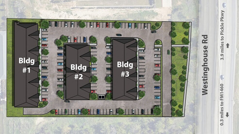 2301 Westinghouse Rd, Georgetown, TX à louer - Plan de site – Image 2 sur 2