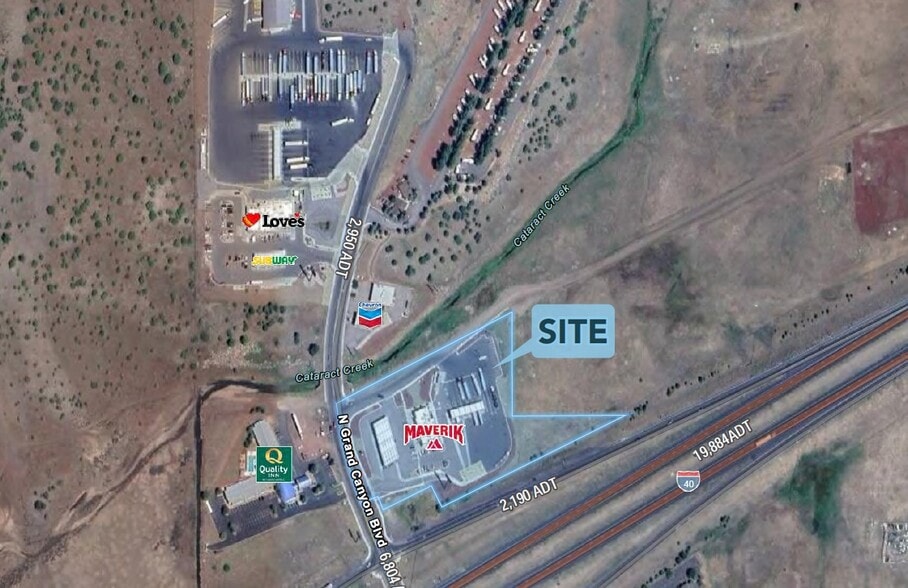 1022 N Grand Canyon Blvd, Williams, AZ à vendre - Aérien – Image 3 sur 5