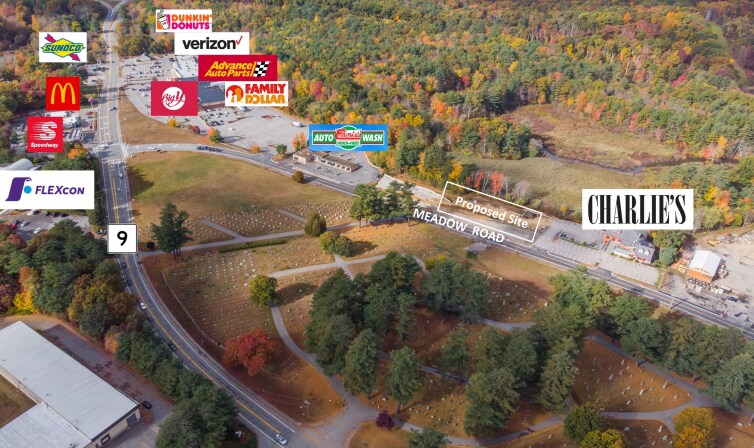 3 Meadow Rd, Spencer, MA à louer - Aérien – Image 2 sur 9
