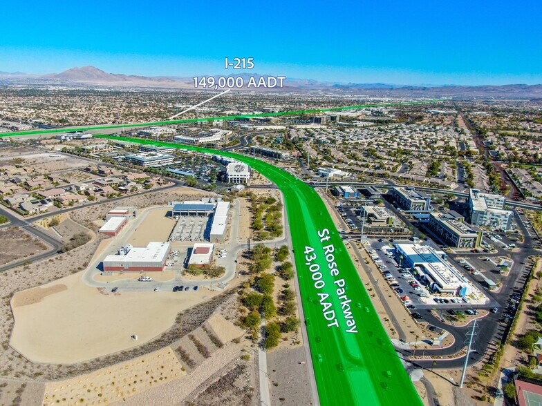 2645 St. Rose Pky, Henderson, NV à louer - Aérien – Image 3 sur 7