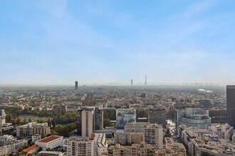 Courbevoie - VUE AÉRIENNE vue de carte