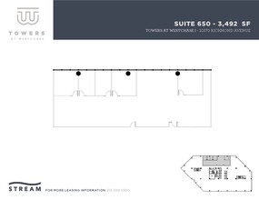 10370 Richmond Ave, Houston, TX à louer Plan d’étage– Image 1 sur 1