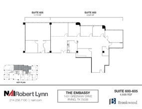 1431 Greenway Dr, Irving, TX à louer Plan d’étage– Image 2 sur 2