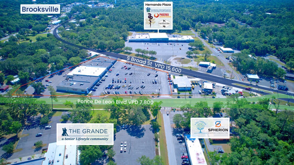 650-698 S Broad St, Brooksville, FL à louer - Photo de l’immeuble – Image 3 sur 15