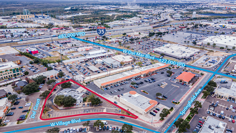 102 Del Ct, Laredo, TX à louer - Aérien – Image 2 sur 5
