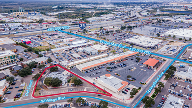 102 Del Ct, Laredo, TX - VUE AÉRIENNE  vue de carte