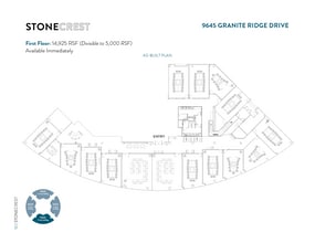 9655 Granite Ridge Dr, San Diego, CA à louer Plan d’étage– Image 1 sur 1