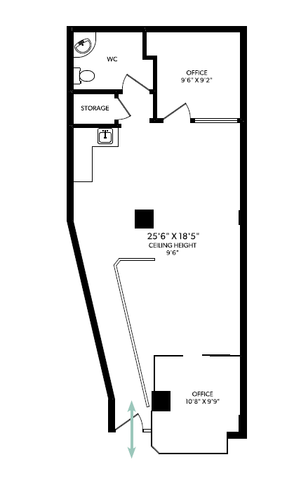1057-1061 Fort St, Victoria, BC à louer Plan d’étage– Image 1 sur 1