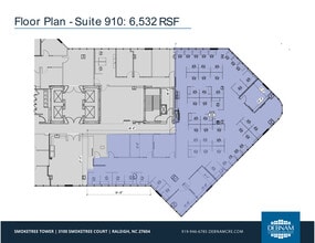 3100 Smoketree Ct, Raleigh, NC à louer Plan d’étage– Image 2 sur 2