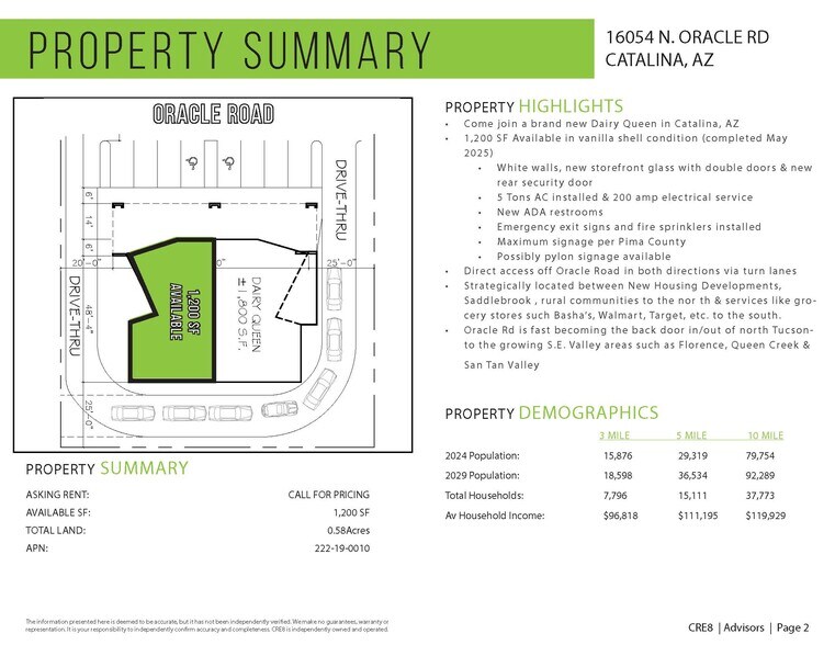 16054 N Oracle Rd, Catalina, AZ à louer - Photo de l’immeuble – Image 2 sur 4