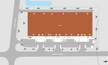 9410 Parker Ave, Jacksonville, FL à louer Plan de site– Image 1 sur 1