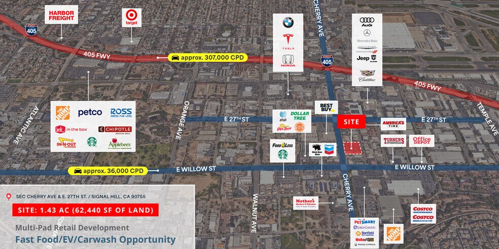 SEC Cherry Ave & E. 27th St., Signal Hill, CA à louer - Photo de l’immeuble – Image 2 sur 2
