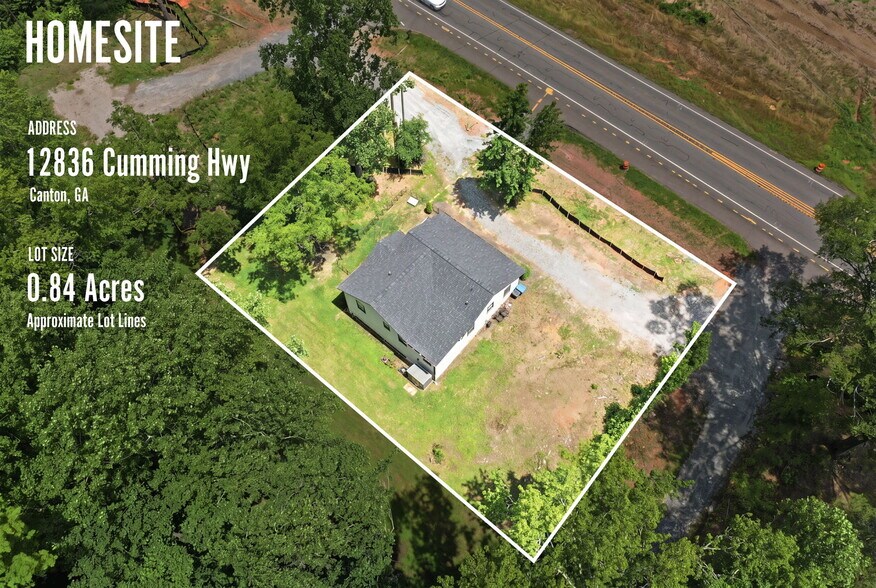 12836 & 12778 Cumming Hwy portefeuille de 2 biens à vendre sur LoopNet.fr - Aérien – Image 3 sur 75
