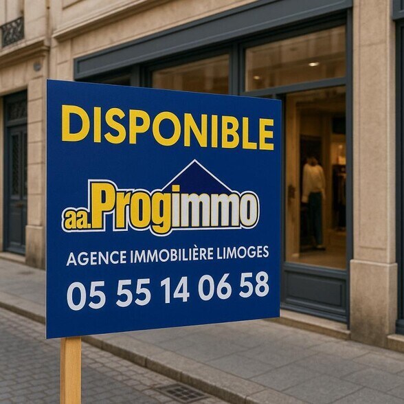 Local commercial dans Limoges à louer - Photo de l’immeuble – Image 1 sur 1