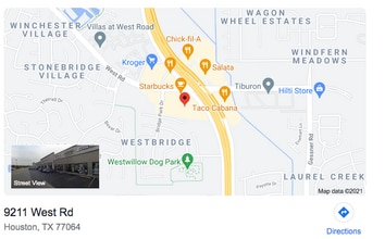 9211 West Rd, Houston, TX - VUE AÉRIENNE  vue de carte