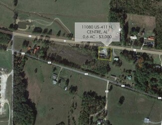 Plus de détails pour 11080 Highway 411, Centre, AL - Terrain à vendre
