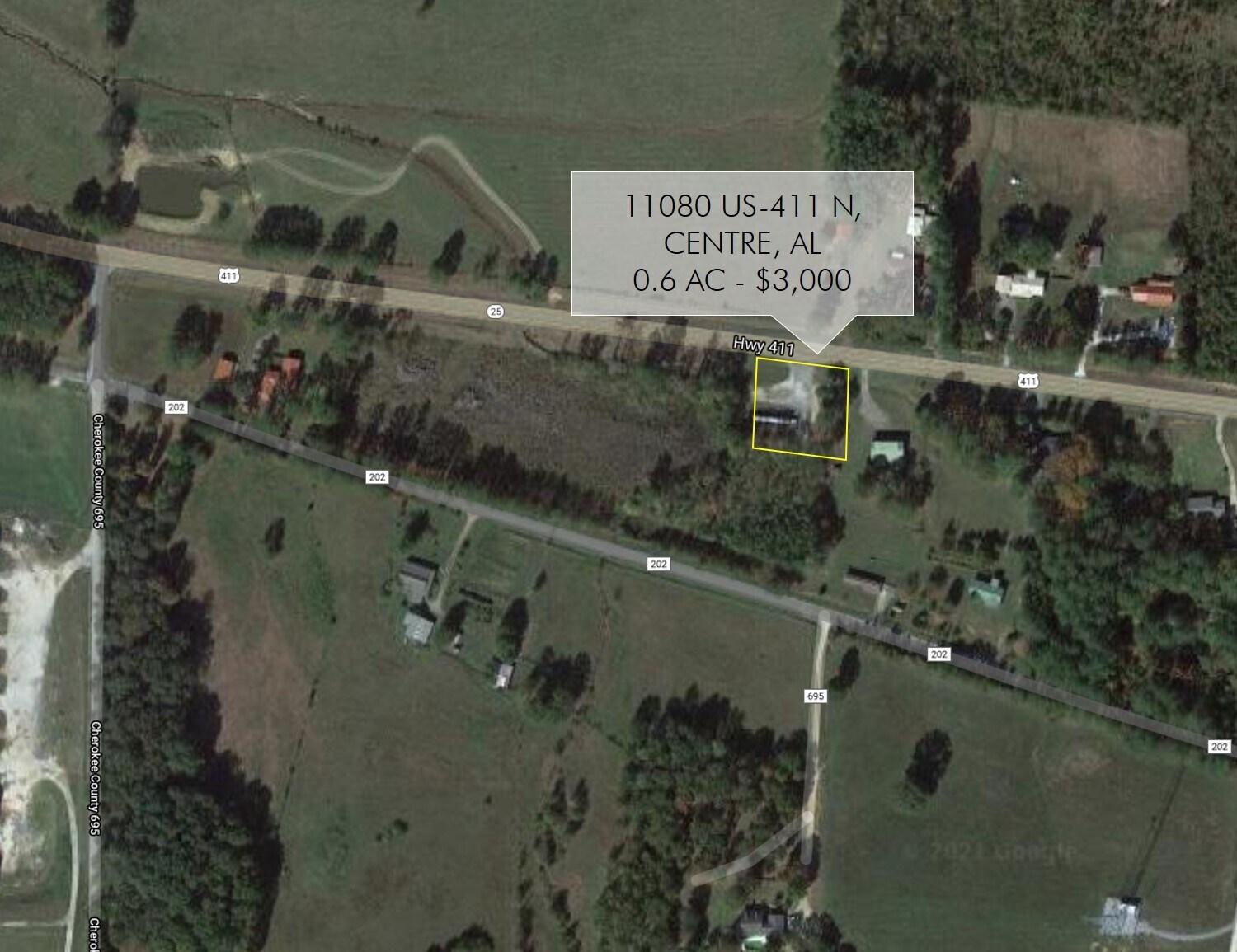 11080 Highway 411, Centre, AL à vendre Photo principale– Image 1 sur 2