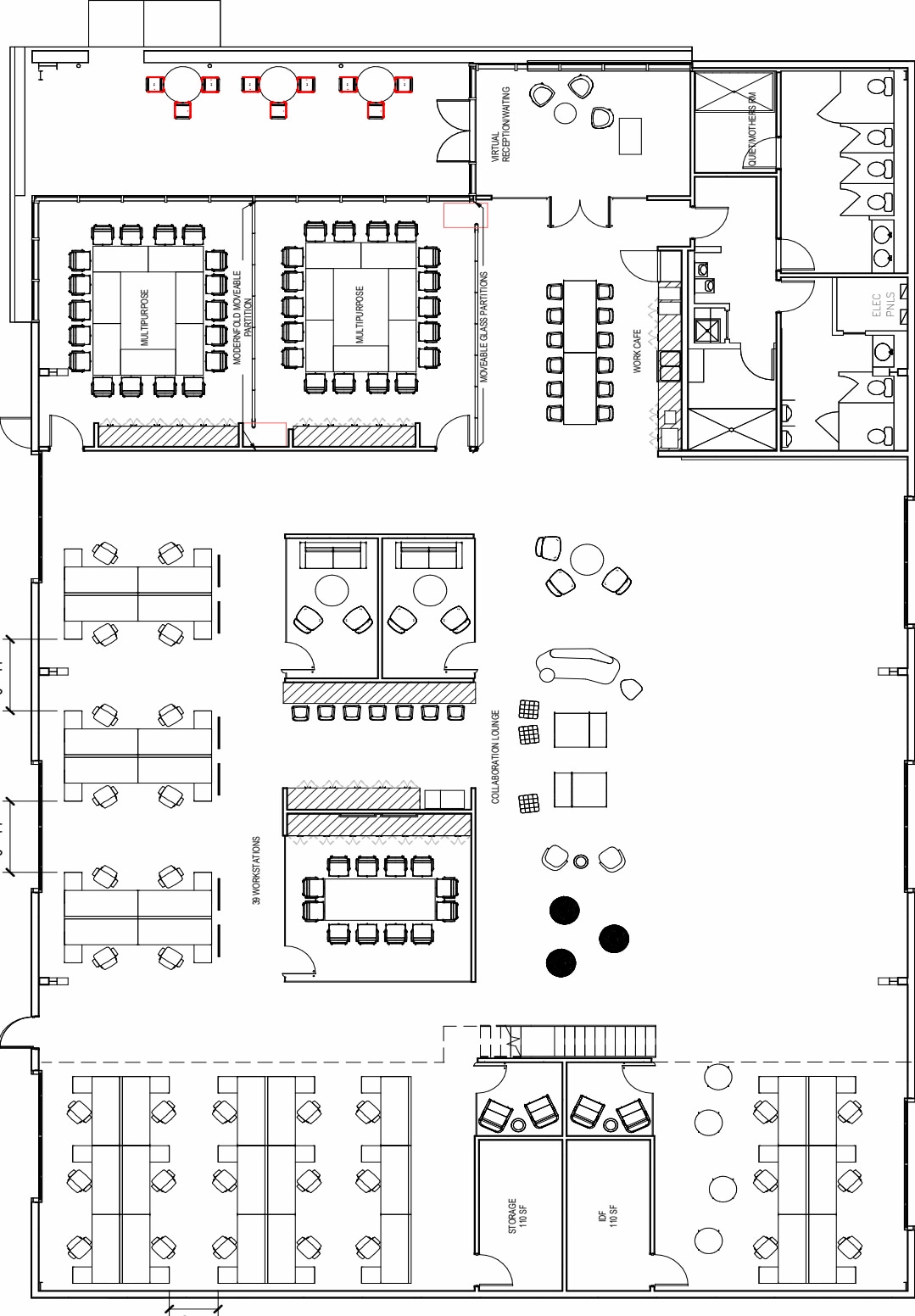 2803 Manor Rd, Austin, TX à louer Plan d’étage– Image 1 sur 1