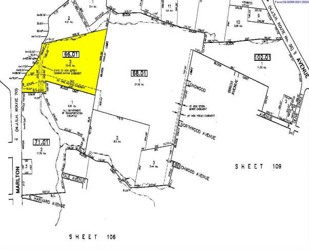 2 Executive Campus, Cherry Hill, NJ à louer - Plan cadastral – Image 2 sur 4