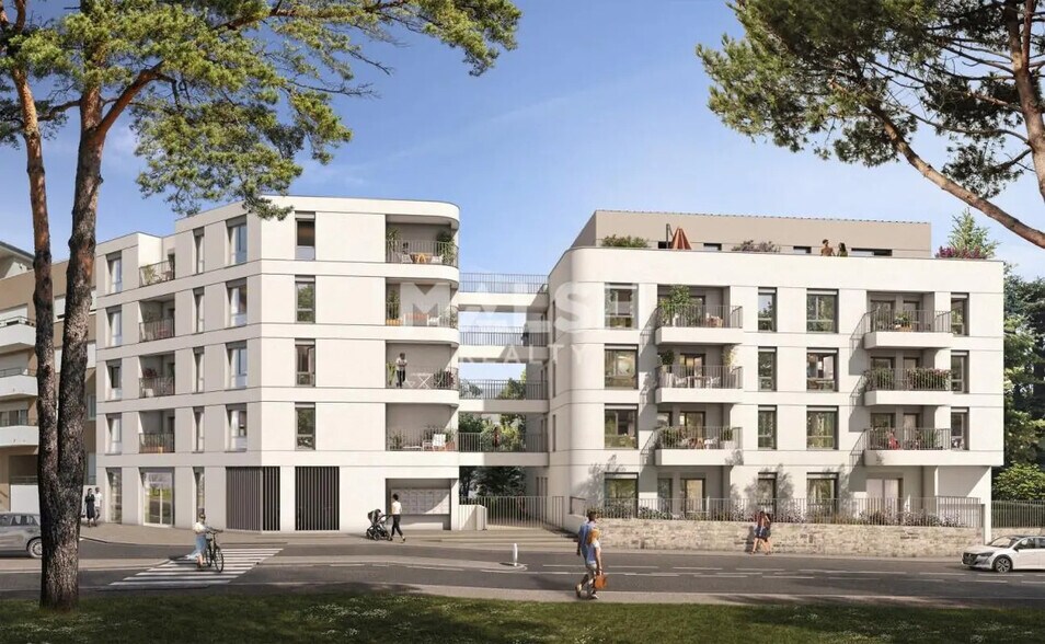 Local commercial dans Écully à louer - Photo de l’immeuble – Image 1 sur 3