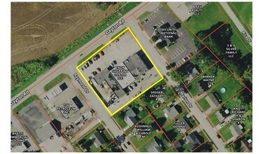 6821-6847 Dayton Springfield Rd, Enon, OH - Vue aérienne vue de carte
