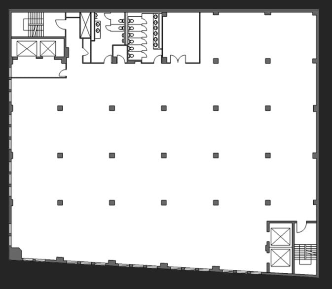 609 Greenwich St, New York, NY à louer Plan d’étage– Image 1 sur 4