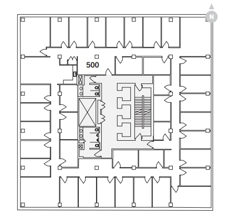 10107-10119 Jasper Av NW, Edmonton, AB à louer Plan d’étage– Image 1 sur 1